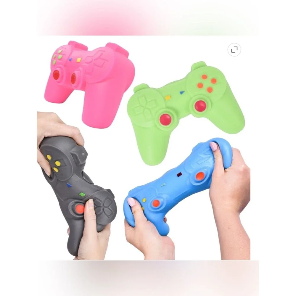 Toymendous Jumbo Squishy Game Controller  Neon Green 7
